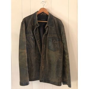 Express Men’s Genuine Leather Jacket